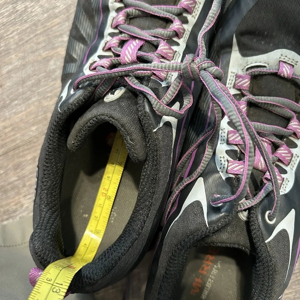 Merrell Siren Edge Hiking Shoes Black LowTop Sneakers Size 10 Women's